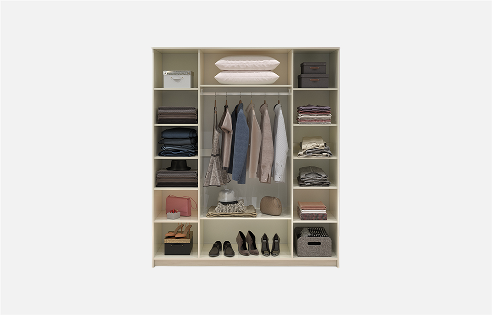 Muray 4-Door Wardrobe
