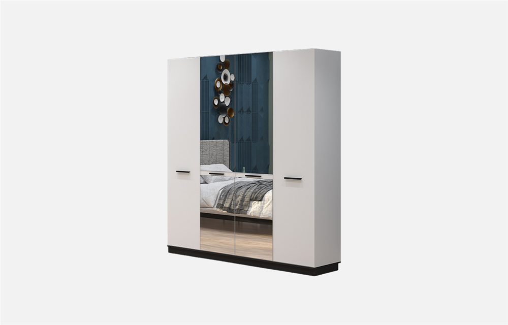Savanna 4-Door Wardrobe