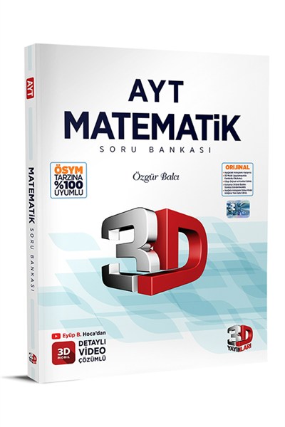3D Yayınları Ayt Matematik Soru Bankası