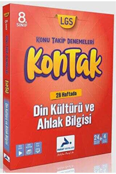 8. Sınıf Din Kültürü Ve Ahlak Bilgisi 28 Kontak Deneme