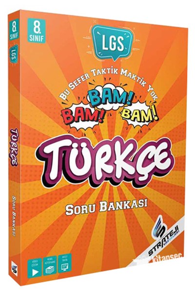 8.Sınıf Bam Bam Türkçe Soru Bankası Strateji Yayınları