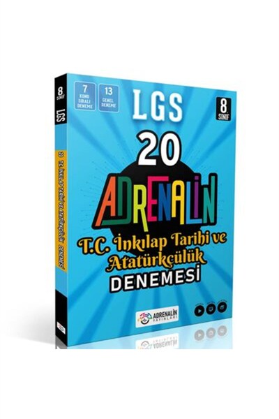 Adrenalin 8.sınıf Lgs İnkılap Tarihi 20 Branş Deneme En Yay.