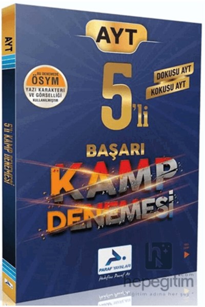 AYT 5 li Başarı Kamp Denemesi