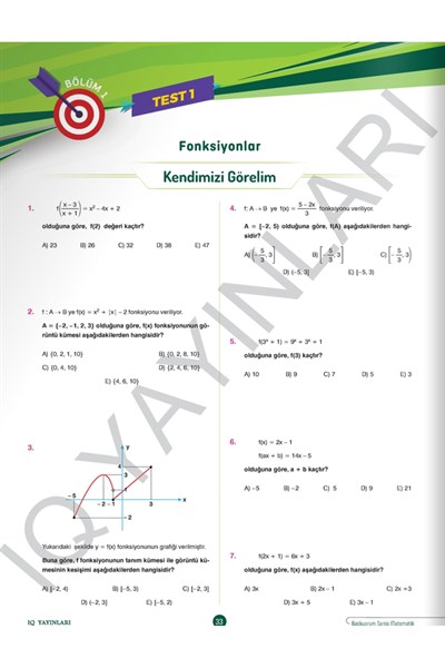 AYT Başlıyorum Serisi Matematik Soru Bankası