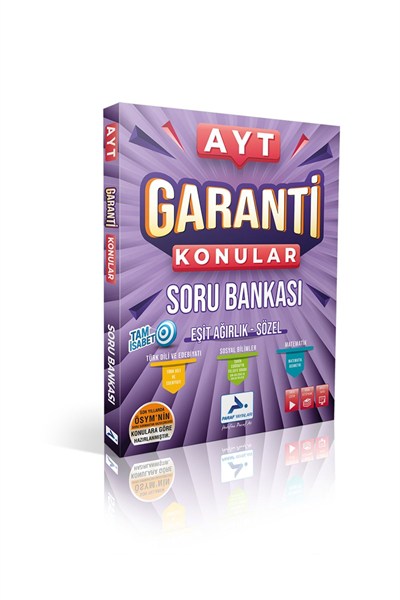 Ayt Garanti Konular Soru Bankası Eşit Ağırlık