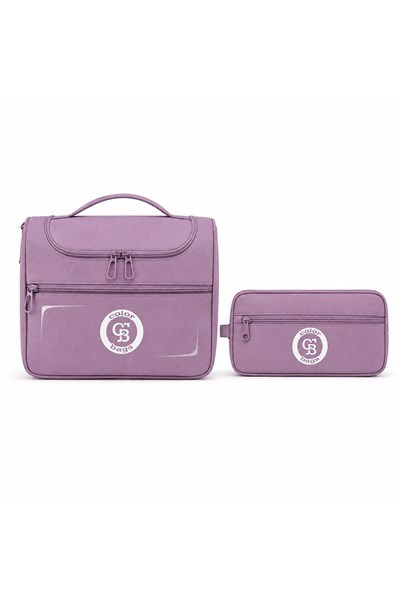 Color Bags B82 3lü Set Okul Çantası  (Mor)