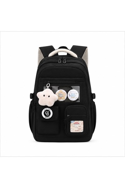 Color Bags B87 3lü Set Okul Çantası  (Siyah)