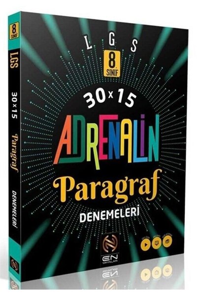 En Yayınları 8. Sınıf Lgs Paragraf Adrenalin 30 X 15 Denemeleri