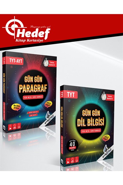 Gün Gün TYT-AYT Paragraf + TYT Dil bilgisi Soru Bankası