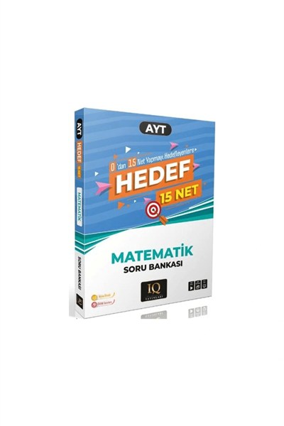 IQ Yayınları Ayt Hedef 15 Net Matematik Soru Bankası