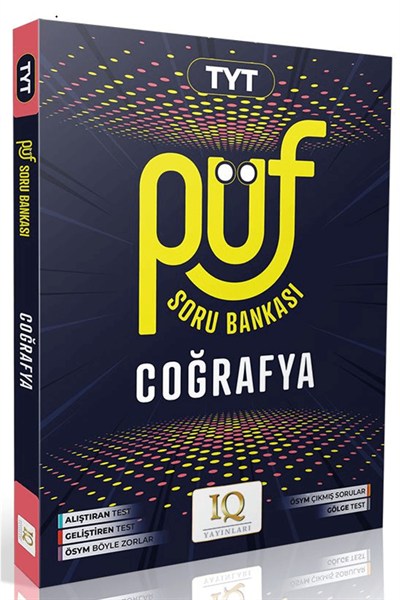 IQ Yayınları TYT Coğrafya Püf Soru Bankası / Kolektif / IQ Yayınları / 9786259751801