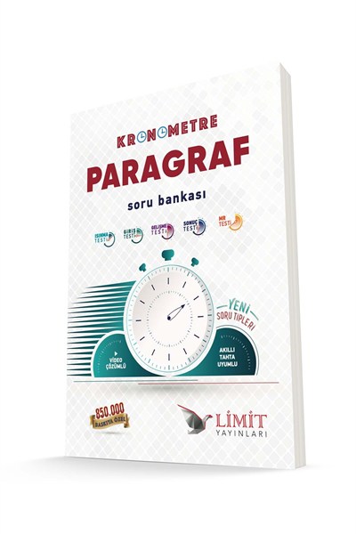 Kronometre Tyt-Ayt  Paragraf Soru Bankası video çözümlü yenilenmiş baskı