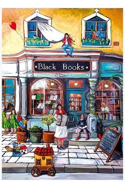 KS Games Black Books Adult Puzzle 1000 Parça 48x68 cm