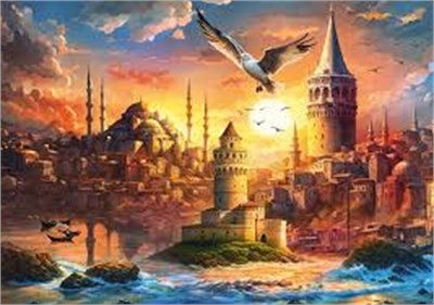 KS Games Dream İstanbul Adult Puzzle 1000 Parça 48x68 cm