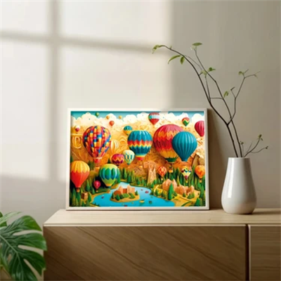 KS Games Hot Air Balloon Festival Adult Puzzle 500 Parça 34x48 cm
