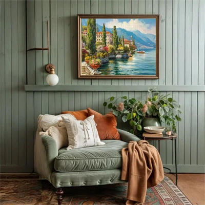 KS Games Italian Landscape Adult Puzzle 1000 Parça 48x68 cm