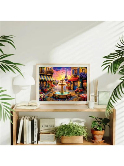 KS Games Paris Square Adult Puzzle 500 Parça 34x48 cm