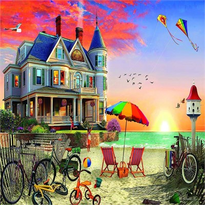 KS Games Summer House Adult Puzzle 1500 Parça 85x60 cm