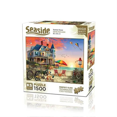 KS Games Summer House Adult Puzzle 1500 Parça 85x60 cm