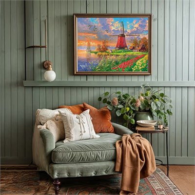 KS Games Tulip Farm Adult Puzzle 1000 Parça 48x68 cm