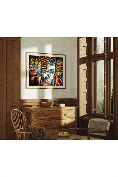 KS Games Vine House Adult Puzzle 1000 Parça 48x68 cm