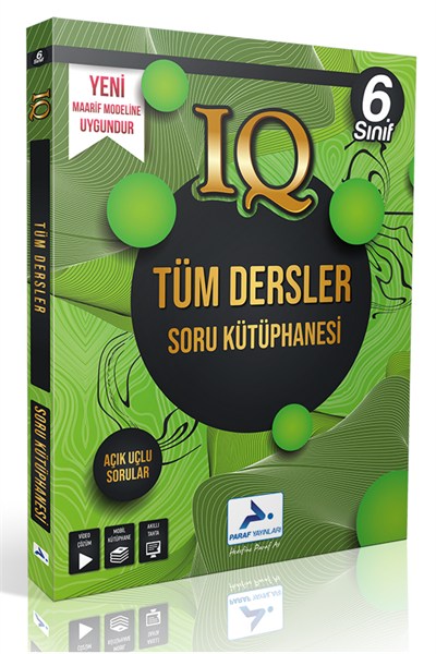 Paraf 6. Sınıf Iq Tüm Dersler Soru Kütüphanesi Yeni