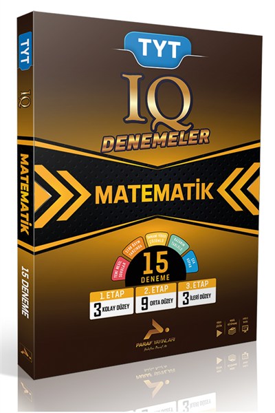 Paraf Tyt IQ Matematik Video Çözümlü 15 Branş Deneme