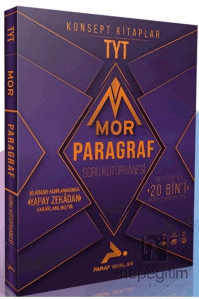 Paraf Tyt Mor Paragraf Soru Kütüphanesi