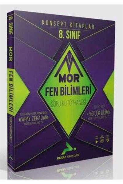 Paraf Yayınları 8.Sınıf Mor Fen Bilimleri Soru Kütüphanesi