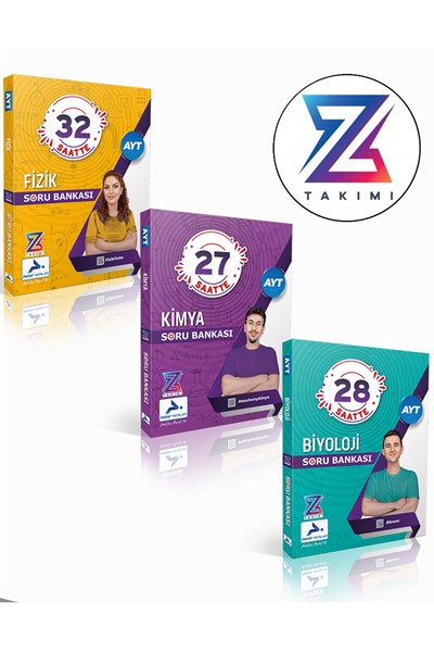 Paraf Yayınları Z Takımı Ayt Fizik, Kimya, Biyoloji Video Soru Bankası