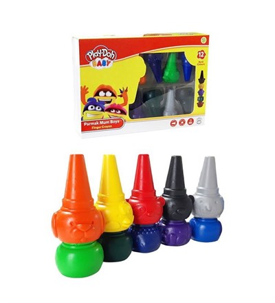 Play-Doh Baby Parmak Mum Boya 12 Renk
