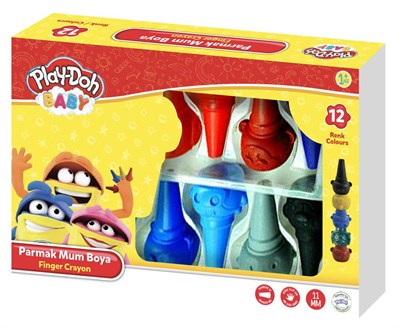Play-Doh Baby Parmak Mum Boya 12 Renk