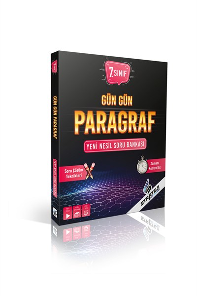 STRATEJİ 7. SINIF GÜN GÜN PARAGRAF SORU BANKASI
