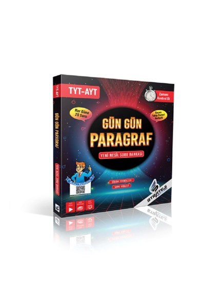 Strateji Yayınları Tyt-ayt Gün Gün Parağraf Soru Bankası