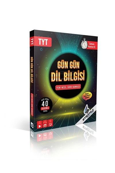 Strateji Yayınları Tyt Gün Gün Dil Bilgisi Soru Bankası