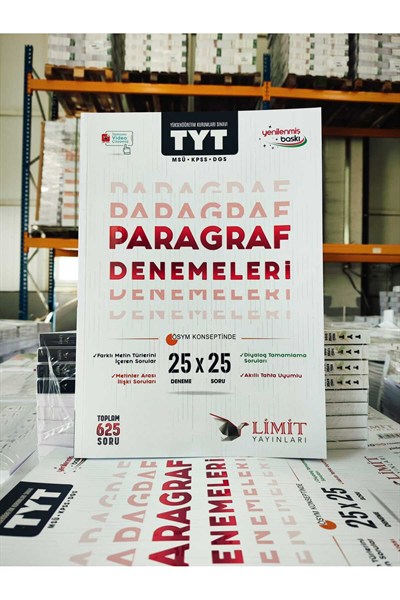Tyt 25x25  Paragraf Denemeleri