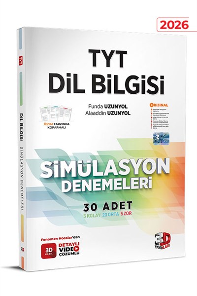 Tyt Dil Bilgisi Simülasyon Denemeleri 30 Adet Video Çözümlü
