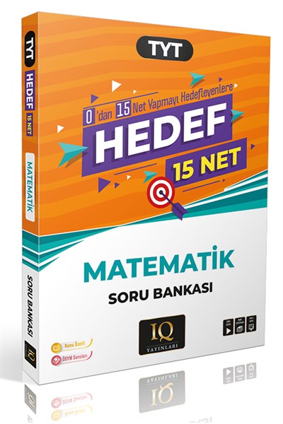 TYT Hedef 15 Net Matematik Soru Bankası