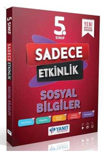 Yanıt Yayınları 5. Sınıf Sadece Etkinlik Soru Bankası