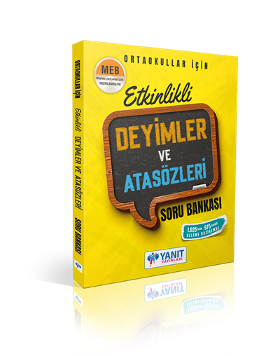 Yanıt Yayınları Atasözleri ve Deyimler Soru Bankası