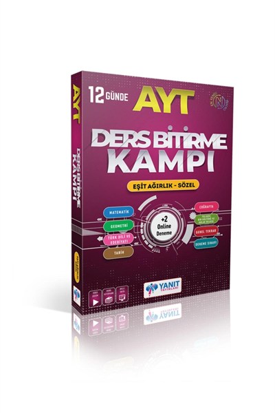 Yanıt Yayınları Ayt Ders Bitirme Kampı Eşit Ağırlık-sözel