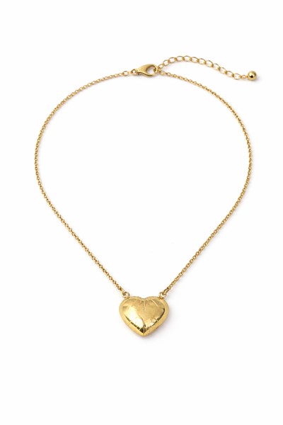 luxury steel gold renk kalpli çelik kolye