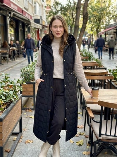 Paraşüt Kapitone Astarlı Yelek 3001