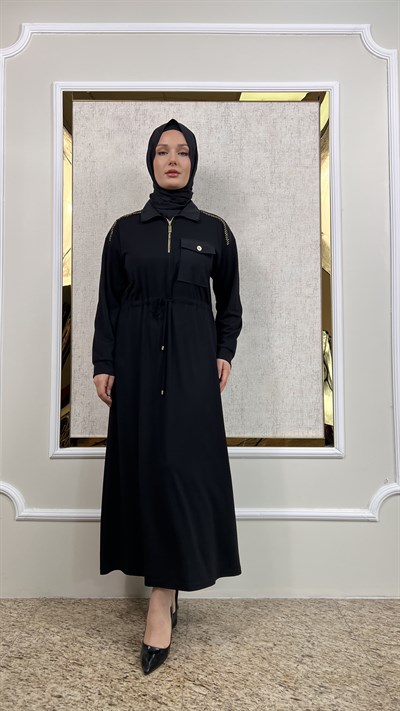 Süslemeli Elbise 3104