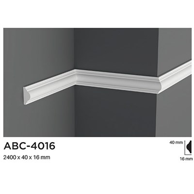 4 Cm Boyanabilir Duvar Çıtası