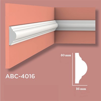 4 Cm Boyanabilir Duvar Çıtası