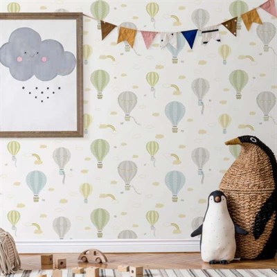 Adawall Ada Kids Balonlu Çocuk Odası Duvar Kağıdı 8901-2