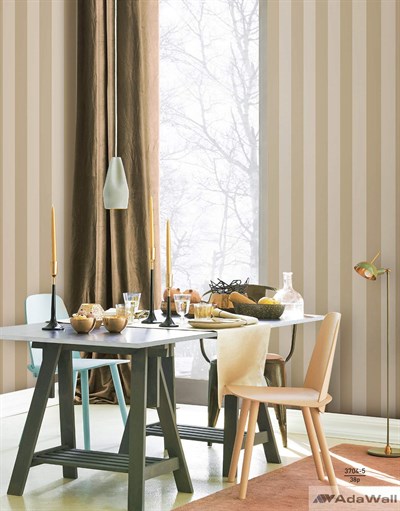 Adawall Alfa Çizgili Duvar Kağıdı 3704-5