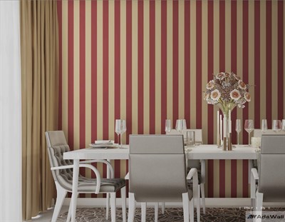Adawall Alfa Çizgili Duvar Kağıdı 3704-9