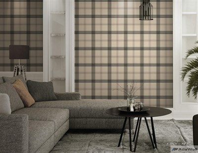 Adawall Alfa Burberry Desen Duvar Kağıdı 3714-3